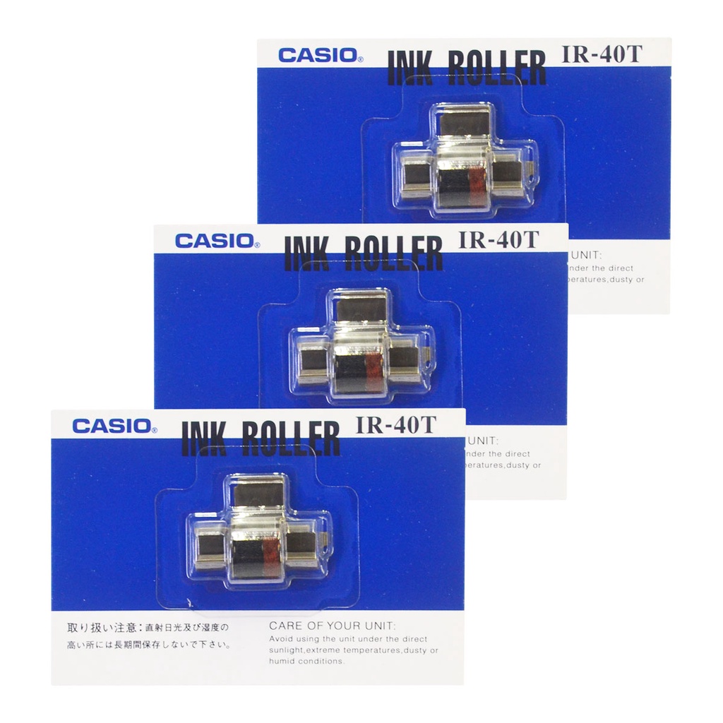 Casio IR-40T IR 40 T Ink Roll เครื่องคิดเลขหมึก Roller ORI