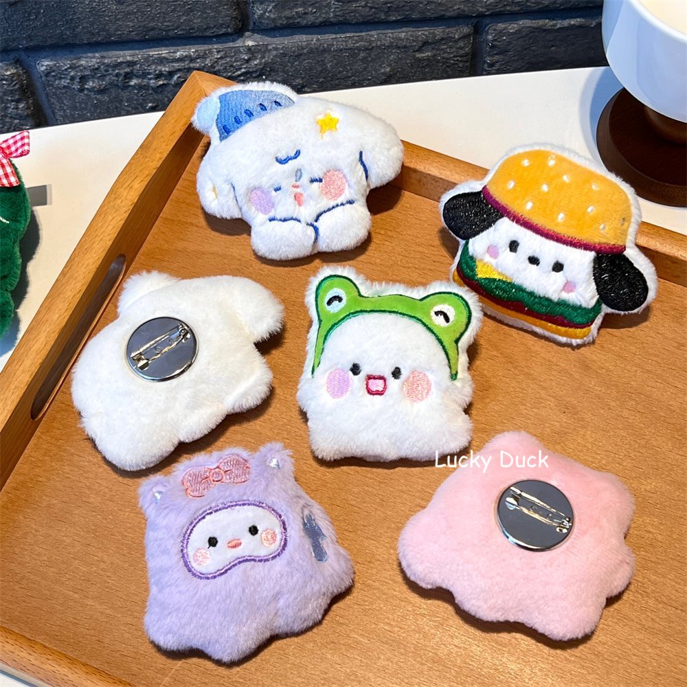 พร้อมส่ง เข็มกลัด รูปการ์ตูนหมีแพนด้าน่ารัก ขนาดเล็ก เหมาะกับของขวัญ สําหรับตกแต่งกระเป๋า