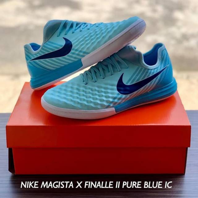 Nike Sepatu Futsal Magista X Finale II Pure Blue