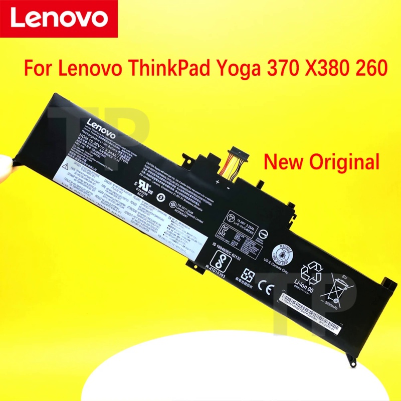 TP NEW Original Laptop Battery For Lenovo ThinkPad Yoga 260 370 X380 00HW026 SB10F46464 01AV432 01AV