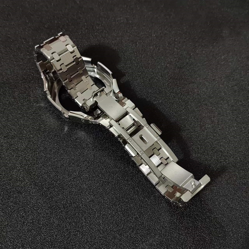 สายนาฬิกาข้อมือสเตนเลส และเคส สําหรับ Casio G-Shock GA2100 GA2110 รุ่นที่ 3