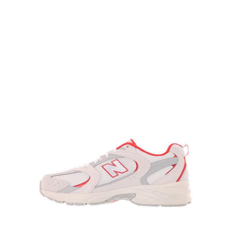 ผ้าใบ New Balance 530 Unisex - สีขาว/แดง รองเท้า Hot sales