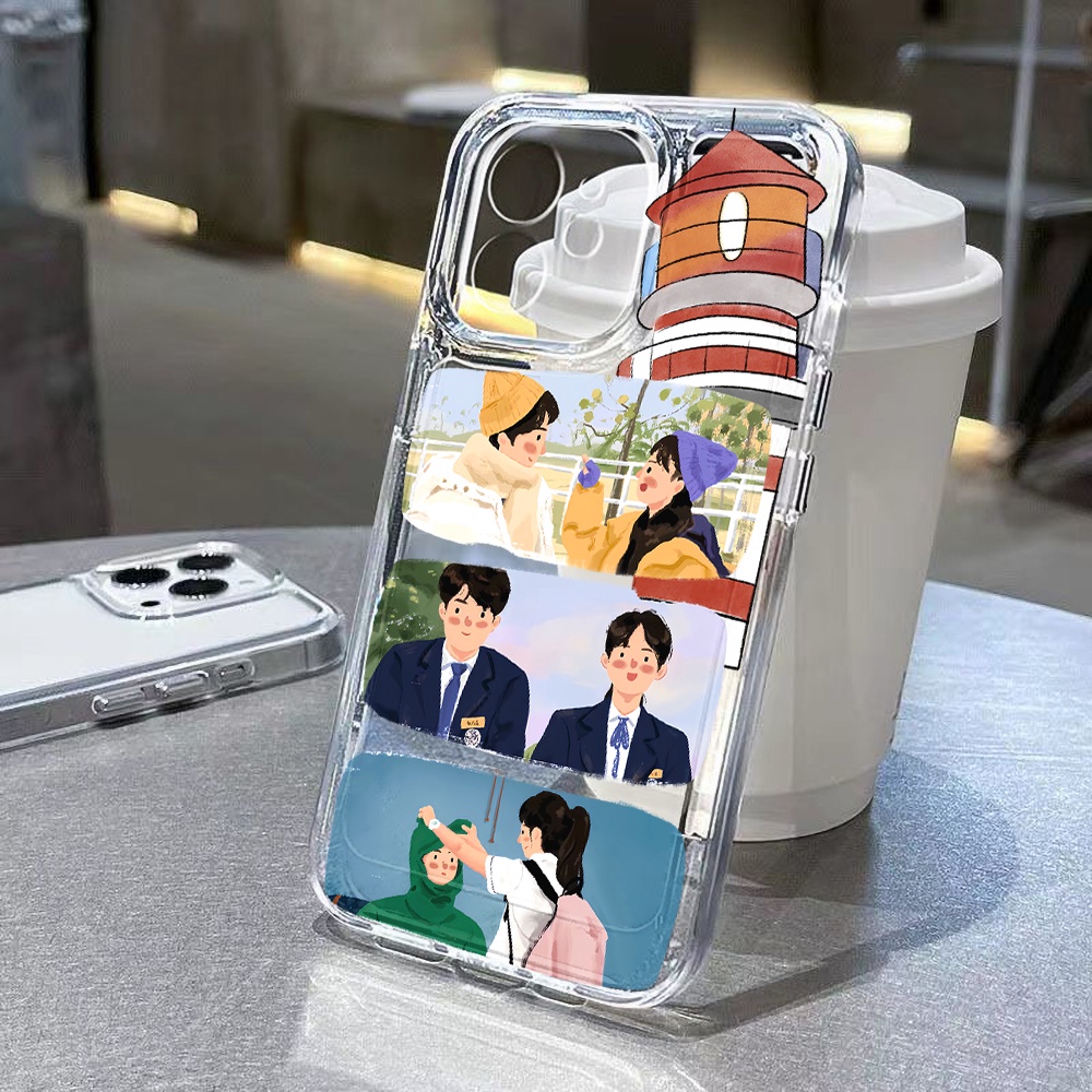 Cute Boy กรณี for Xiaomi Redmi Note 12 11 10 Pro 9 8 9S 10S 11S 12S 12C 10C Mi 13 Lite 10T 11T Poco X5 X3 M3 ปิดบัง
