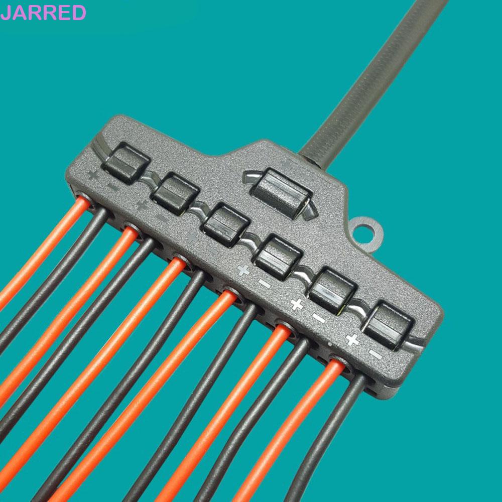 Jarred 1 In 6 Out Splitter Led ขั้วแยกสายไฟสําหรับเชื่อมต่อไฟ Led หลากสี 1 In 3