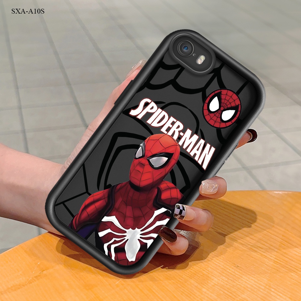 เข้ากันได้กับ Samsung Galaxy A54 A53 A52S A52 A51 A50 A50S A30S A10S A11 A12 A13 A14 4G 5G เคสซัมซุง สำหรับ Case Superhero Spider Hero เคสโทรศัพท์ Back Cover