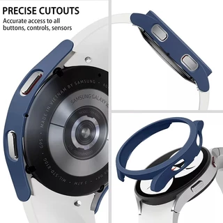 เคสนาฬิกาข้อมือ เนื้อแมตต์ ฉลุลาย สําหรับ Samsung Galaxy Watch 6 5 Pro 40 มม. 44 มม. 45 มม. 6