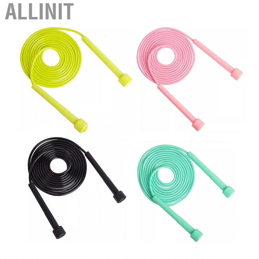 Allinit Skipping Rope  Effective Wearproof PVC Jump Rapid Speed for Workout