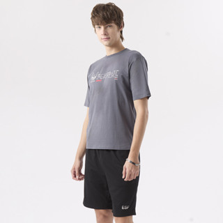 ESP เสื้อทีเชิ้ต เฟรนช์ชี่ ผู้ชาย สีเทาเข้ม | Frenchie T- sh…