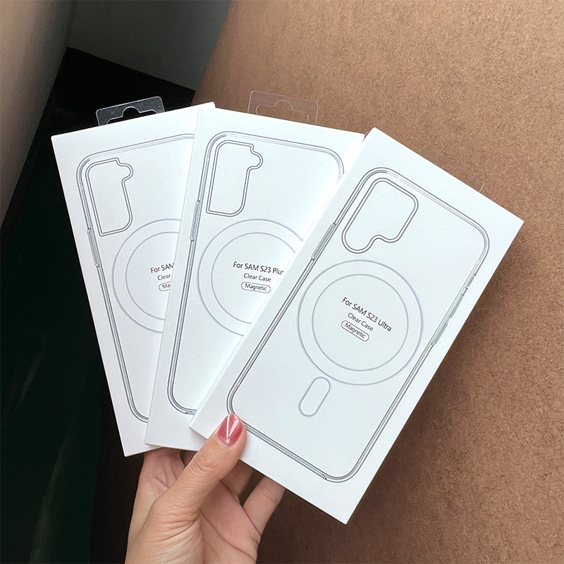 เคสใส กันกระแทก Samsung Galaxy S23 ultra S23 plus S23 S23 FE  Magenetic case