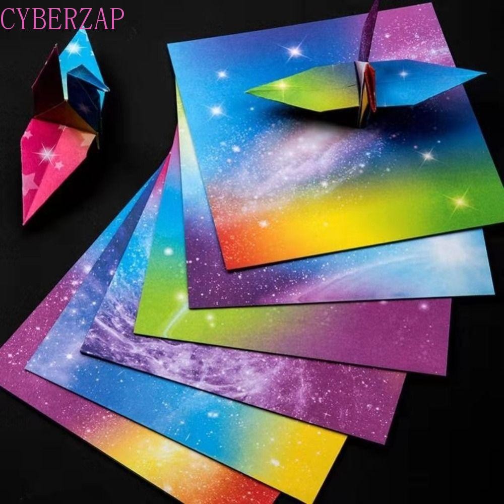 Cyberzap Folding paper Handcraft DIY Galaxy paper-cut Square Premium Craft paper