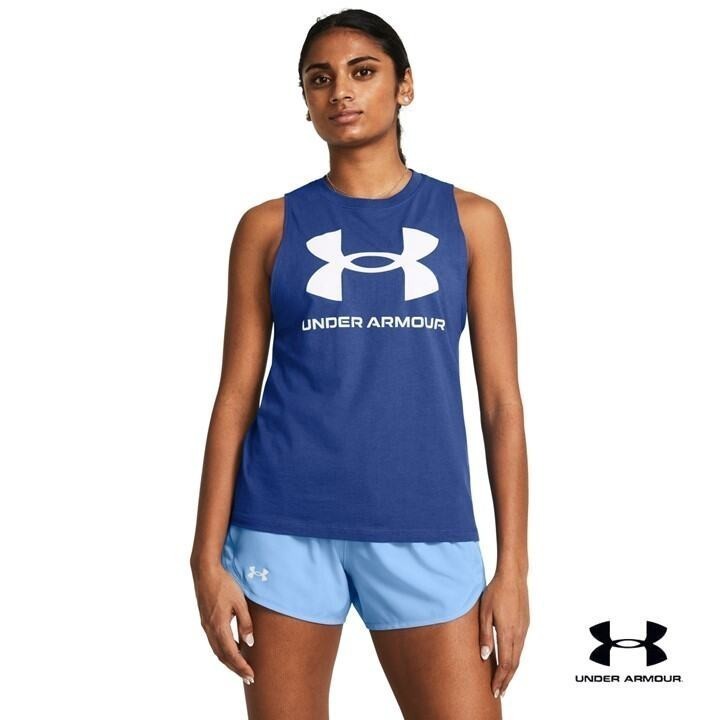 Under Armour เสื้อกล้าม UA Sportstyle Graphic สำหรับผู้หญิง