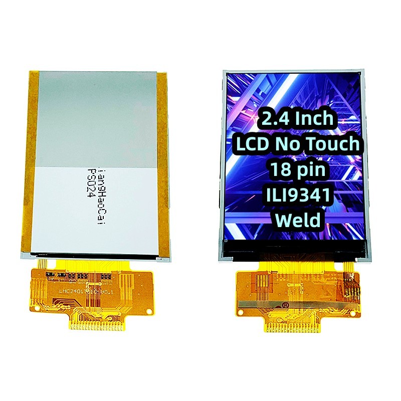 TN LCD 2.4 Inch No Touch 18 pin ILI9341 Weld Electronic Wide View Angle LCD