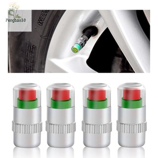 [Eao] 2/4pcs เครื่องวัดความดันลมยางรถยนต์ตัวบ่งชี้การตรวจจับ…