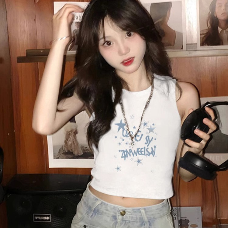 COD✅ (จัดส่งในกรุงเทพฯ)BOOM Shop 100%Cotton  เสื้อกล้ามเอวลอย  ผ้าคัตคอน นิ่มใส่สบาย   เสื้อสายเดี่ยว เซ็กซี่น่ารัก