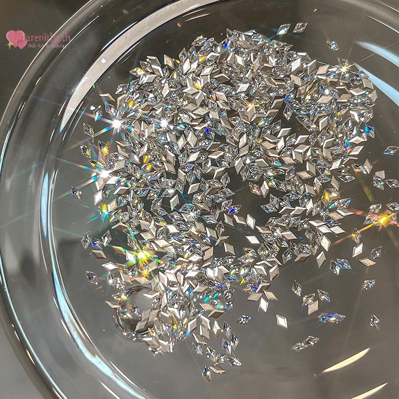 RENBG 50PCS Marquise เล็บเพทาย Rhinestone คริสตัลอุปกรณ์เสริมสําหรับเล็บตกแต่งอุปกรณ์วัสดุ TH - รูปที่ 6