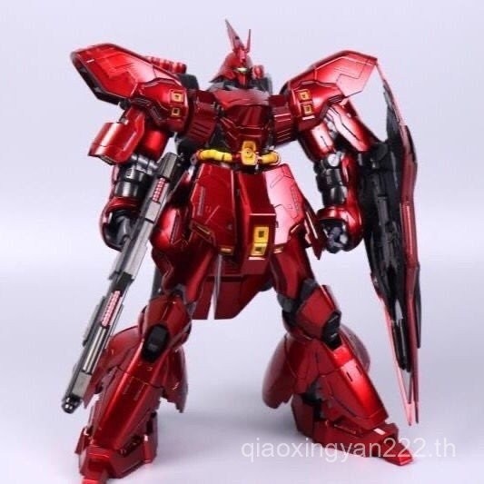 [ในสต็อก] Daban 6631s Sazabi เวอร์ชันเคลือบไฟฟ้า MG 1:100 โมเดลประกอบ Kasha พร้อมชุดไฟสติ๊กเกอร์