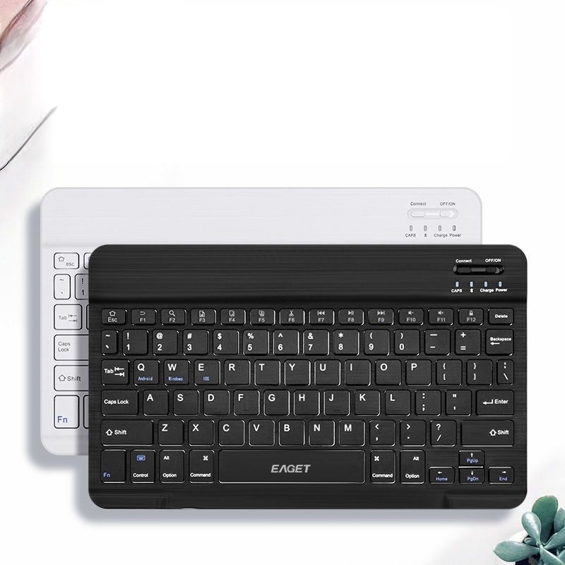 【คีย์บอร์ดไทย / เมาส์ไร้สาย】ใช้ได้กับโทรศัพท์มือถือ แท็บเล็ต คอมพิวเตอร์ Wireless Bluetooth keyboard แป้นพิมพ์ทัชแพด RGB