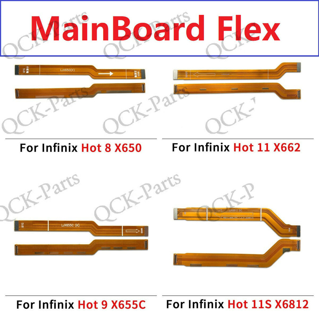เมนบอร์ด Flex สําหรับ Infinix Hot 8 9 11 11s 12 20 5G 20s 30 MotherBoard Flex อะไหล่สําหรับ X650 X66