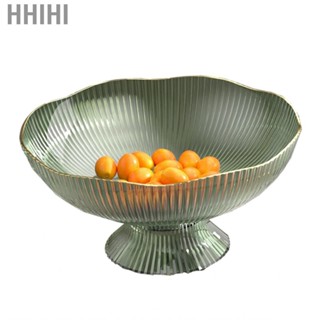 Hhihi Footed Fruit  with Draining Hole Detachable Base Household Living Room Coffee Table Fruit Candy Snack Display