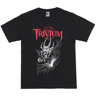 เสื้อยืด พิมพ์ลาย Trivium "Strife"