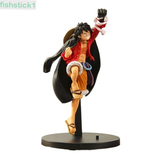 Fishstick1 โมเดลฟิกเกอร์ PVC รูป Luffy Monkey D สําหรับเก็บสะสม