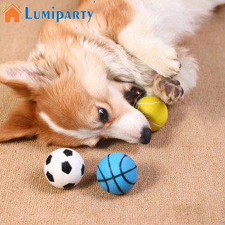 Lumiparty ลูกบอลของเล่น ปลอดสารพิษ กัดได้ ของเล่นเคี้ยว สําหรับสัตว์เลี้ยง สุนัข