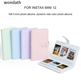 Wonda อัลบั้มรูปภาพ 3 นิ้ว สําหรับ Fujifilm Instax mini 12