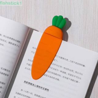 Fishstick1 ที่คั่นหนังสือ รูปแครอทน่ารัก DIY สําหรับเด็ก