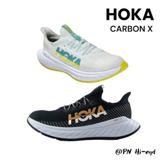 Hoka carbonx3 รองเท้าผ้าใบลําลอง สําหรับผู้ชาย ผู้หญิง 1:1 (ขนาดปกติ/พร้อมส่ง) พร้อมกล่อง