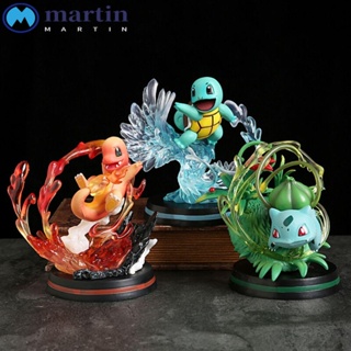 Martin ฟิกเกอร์ PVC รูปโปเกม่อน Mewtwo Bulbasaur สําหรับเด็ก