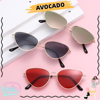 Avocarr แว่นตากันแดด เซ็กซี่ เคลือบกระจก UV400 สไตล์วินเทจ