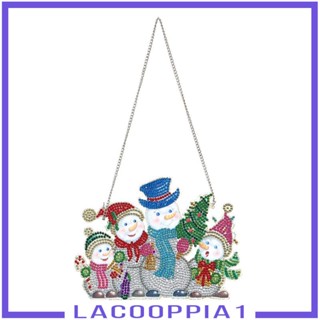 [Lacooppia1] จี้อะคริลิค รูปคริสต์มาส DIY สําหรับตกแต่งหน้าต่าง ผนัง เด็ก