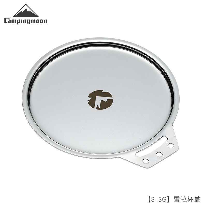 จัดส่งที่รวดเร็ว Campingmoon S362 ชามนึ่งสเตนเลส แบบพกพา สําหรับปิกนิกกลางแจ้ง