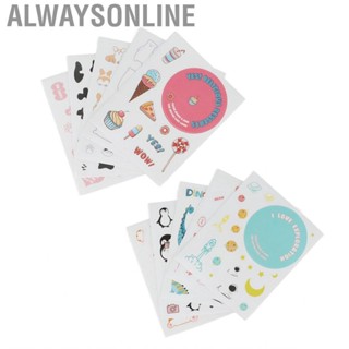 Alwaysonline Decoration Cute Cartoon DIY  5 Different Pattern  Kit