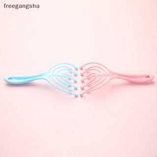 [FREG] หวีนวดหนังศีรษะ เก้ากรงเล็บ ผ่อนคลาย สปา นวดลึก เก้าลูกปัด FDH