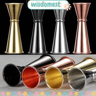 Wisdomest จิกเกอร์ สเตนเลส 1 ออนซ์ 1.5 ออนซ์ สําหรับรินเครื่องดื่มค็อกเทล