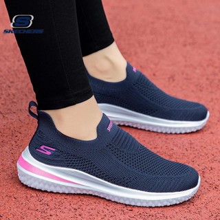 Skechers_ รองเท้ากีฬา รองเท้าวิ่งจ๊อกกิ้ง สลิปออน เบาพิเศษ สําหรับผู้ชาย และผู้หญิง