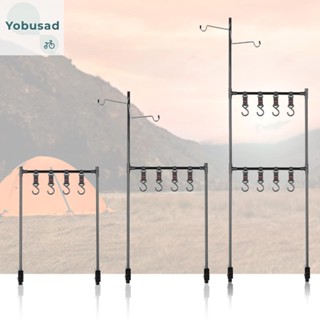 [Yobusad.th] ชั้นวางของ แบบตั้งโต๊ะ ปรับได้ สําหรับตั้งแคมป์ บาร์บีคิว