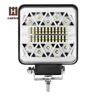 หลอดไฟตัดหมอก Led 34 ดวง 102W 10-30V 4 นิ้ว 39800LM 6000K อะลูมิเนียมอัลลอย สําหรับรถยนต์ รถบรรทุก SUV 1 ชิ้น