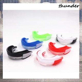 Thunder อุปกรณ์ป้องกันฟัน สําหรับชกมวยเทควันโด บาสเก็ตบอล