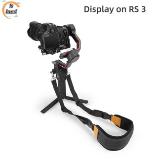 【IS】สายเข็มขัดคล้องไหล่ แบบตะขอคู่ บรรเทาเร็ว สําหรับ Dji ronin Rs 3 Rs 3 Pro ronin Rsc 2 ronin Rs