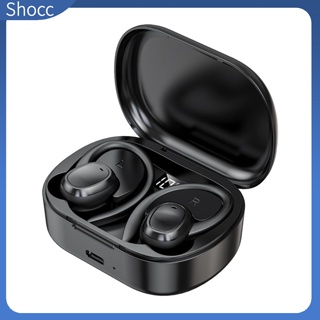 Shocc S260 ชุดหูฟังสเตอริโอไร้สาย บลูทูธ หน้าจอดิจิทัล ควบคุมแบบสัมผัส