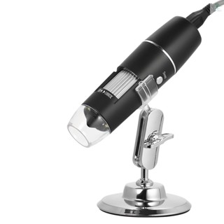 1000X Magnification USB Digital Microscope with Stand Magnifier with 8-LED Light Magnifier for iOS/Android