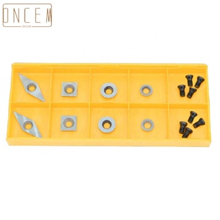 【ONCEMOREAGAIN】8pcs Tungsten Carbide Cutters Inserts Set Replacement Cutters for Wood