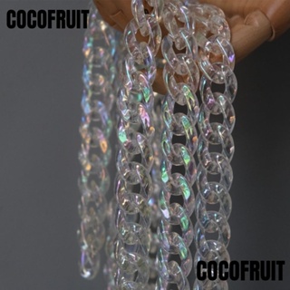 Cocofruit สายโซ่อะคริลิคใส แบบเปลี่ยน สําหรับกระเป๋าถือ