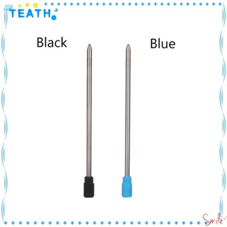 Teath ไส้ปากกาลูกลื่น 0.5 มม. หมึกสีน้ําเงิน ดํา 10 ชิ้น ต่อล็อต