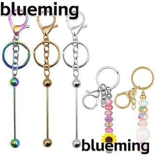 Blueming2 พวงกุญแจลูกปัดโลหะ รูปกรงเล็บก้ามปู สําหรับทําเครื่องประดับ DIY