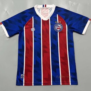 เสื้อกีฬาแขนสั้น ลายทีมชาติฟุตบอล Bahia Away Jersey S-XXL 23-24 ชุดเยือน สําหรับผู้ชาย