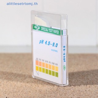 Alittlese แถบกระดาษลิตมัสทดสอบค่า PH4.5-9.0 สําหรับน้ําลาย ปัสสาวะ 100 ชิ้น TH