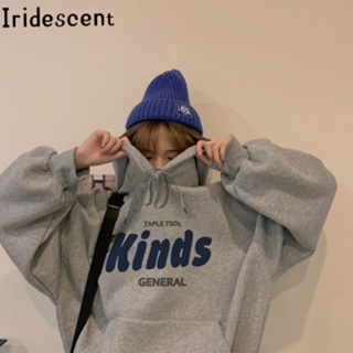 Iridescent เสื้อกันหนาว เสื้อแขนยาว เสื้อฮู้ด ง่ายๆ สบาย คุณภาพสูง Popular A28J01Q36Z230909